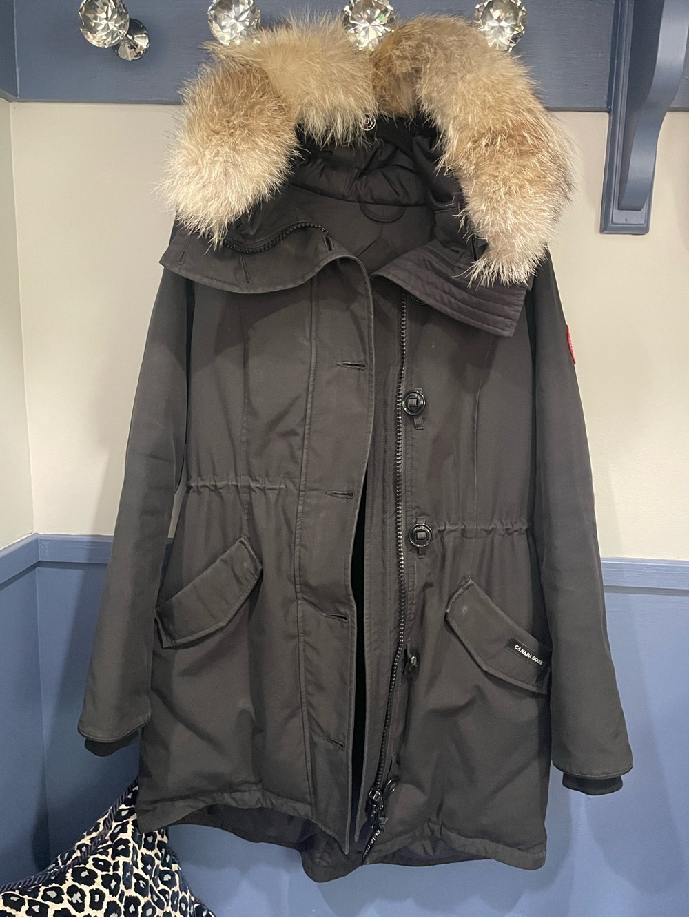 Canada Goose Black Rosclair Parka